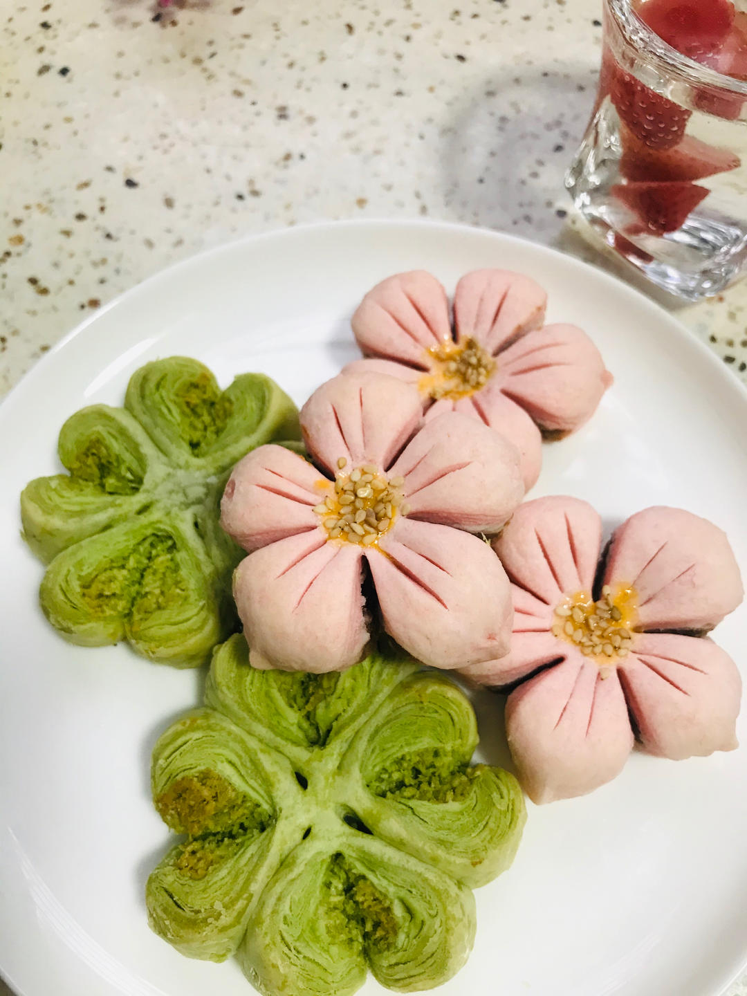 【巨详细】菊花酥、桃花酥、紫荆花酥、四叶草酥❀原来你是这样的中式酥皮