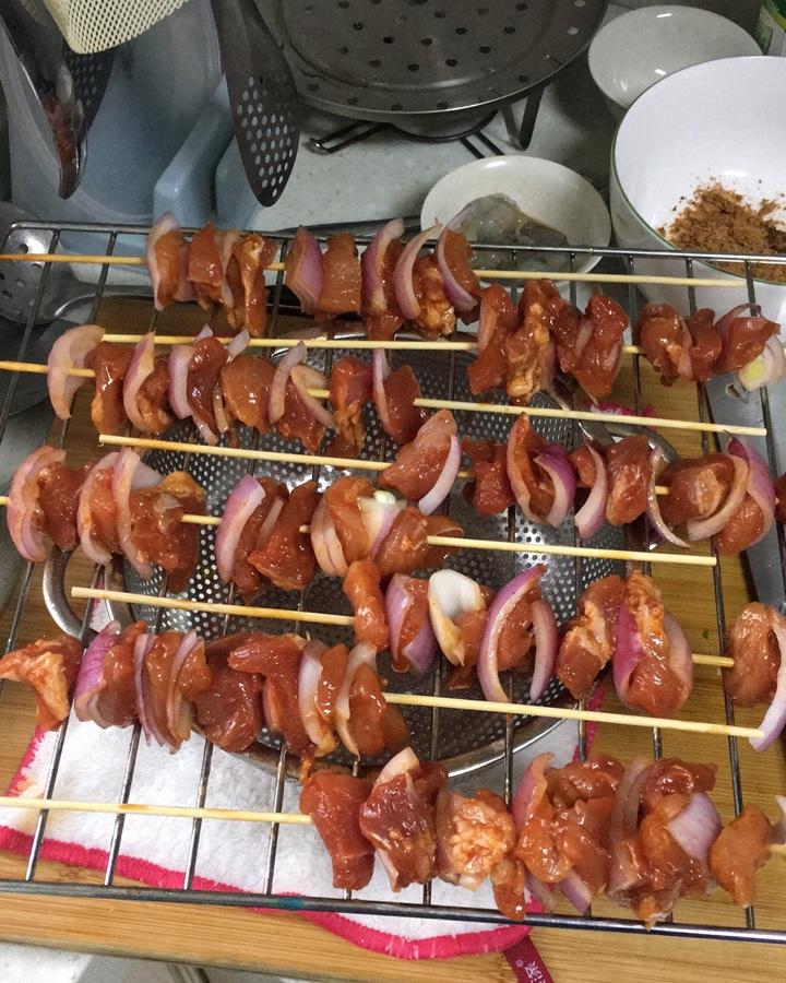 叉烧烤肉串