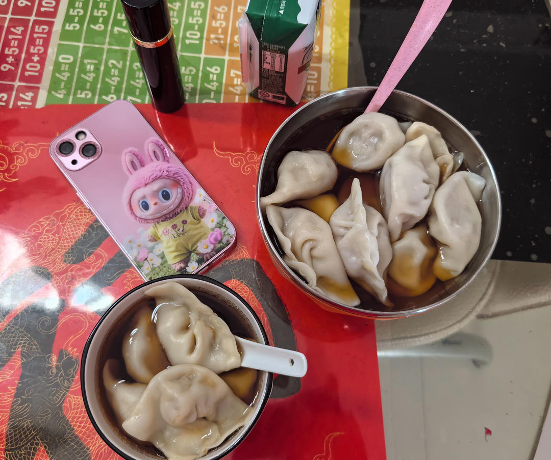 新手学会煮饺子