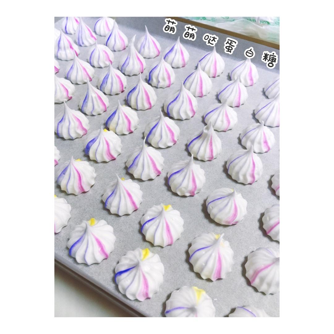 如何做出有棱有角+色调美美的蛋白糖