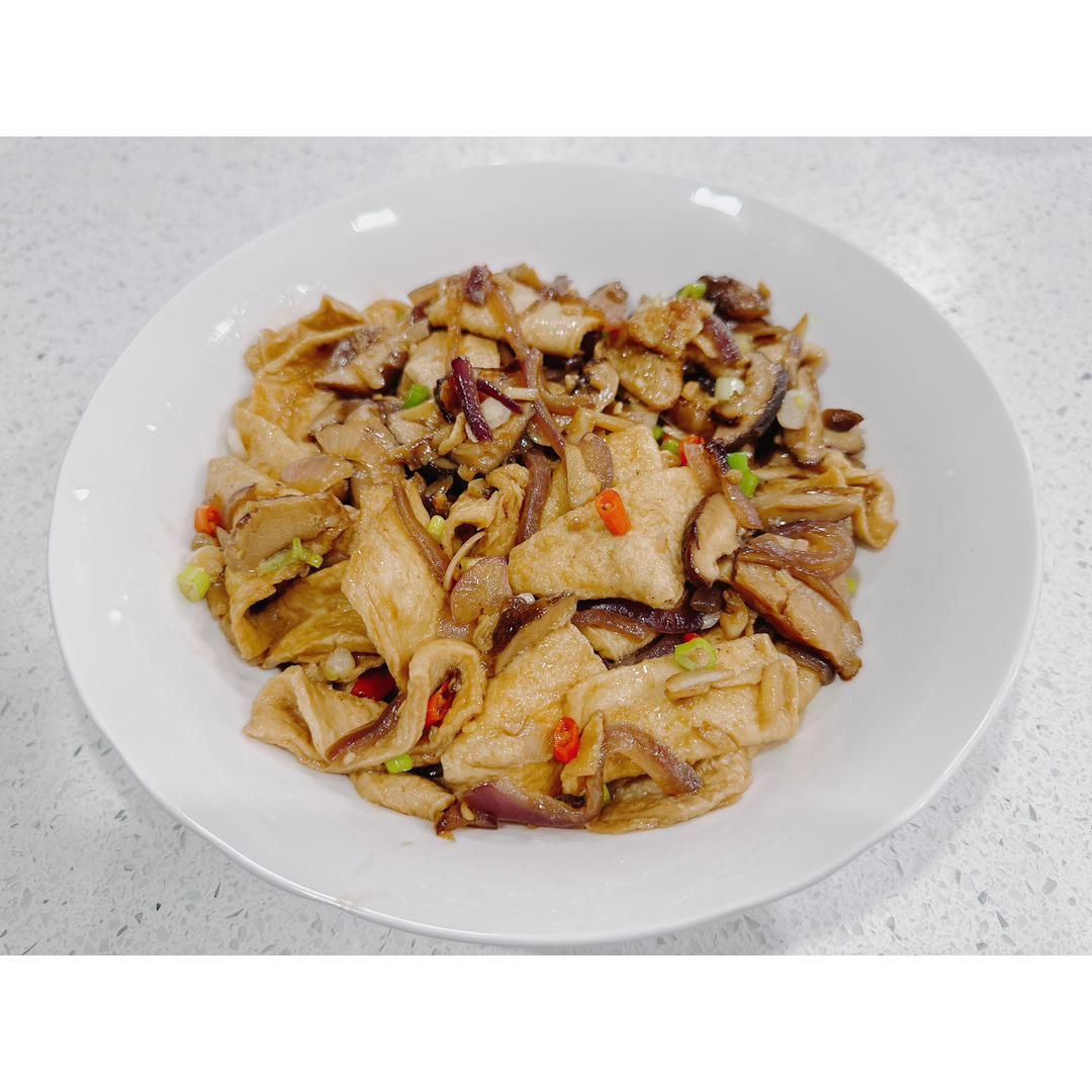 干锅千页豆腐