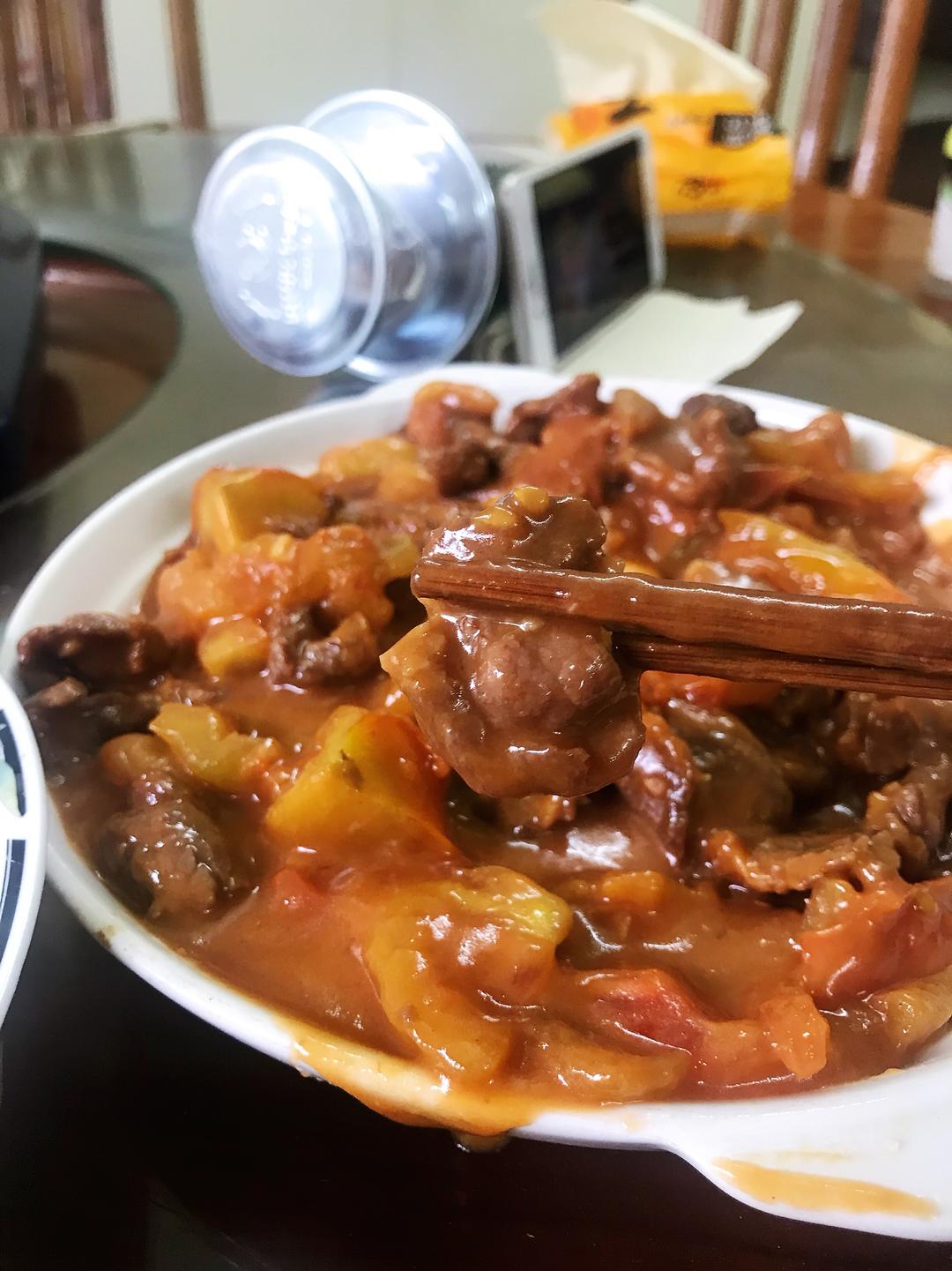 茄汁牛肉的做法