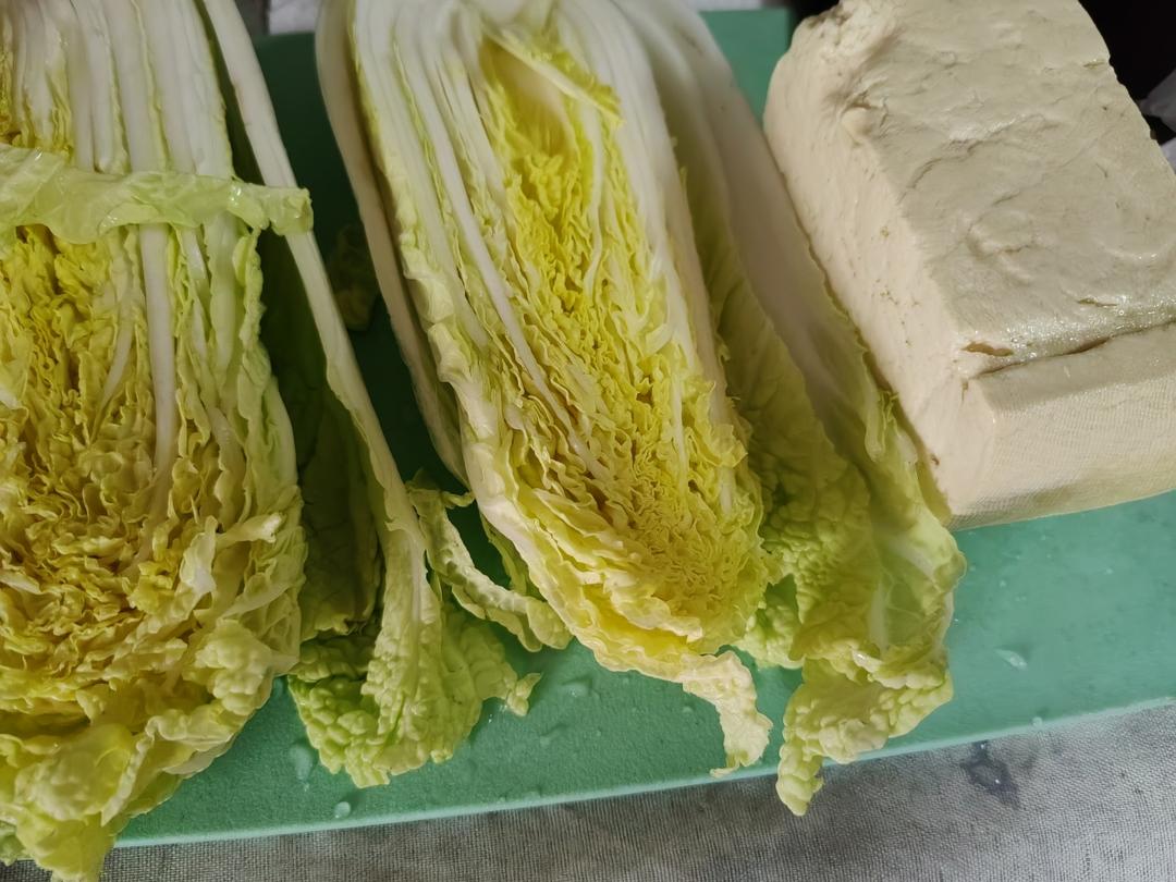 白菜豆腐汤