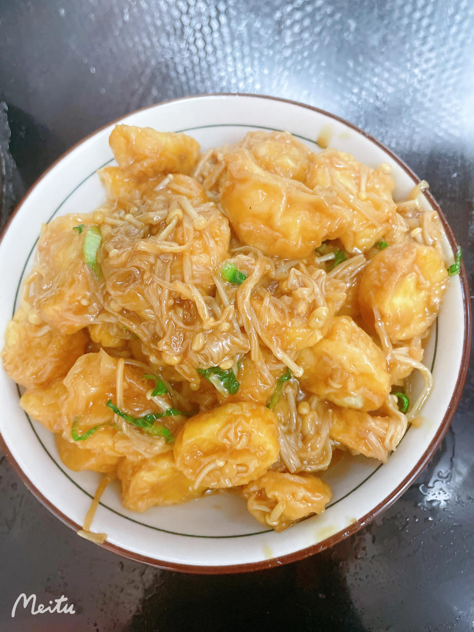 超级下饭菜--金针菇日本豆腐