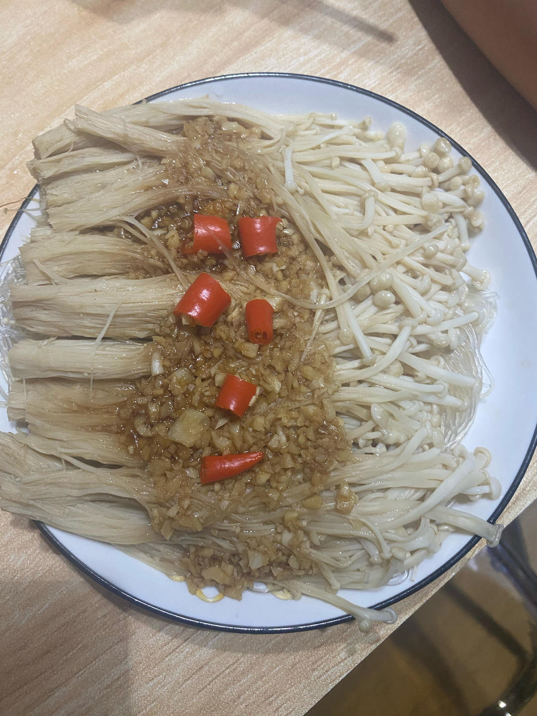 蒜蓉粉丝金针菇
