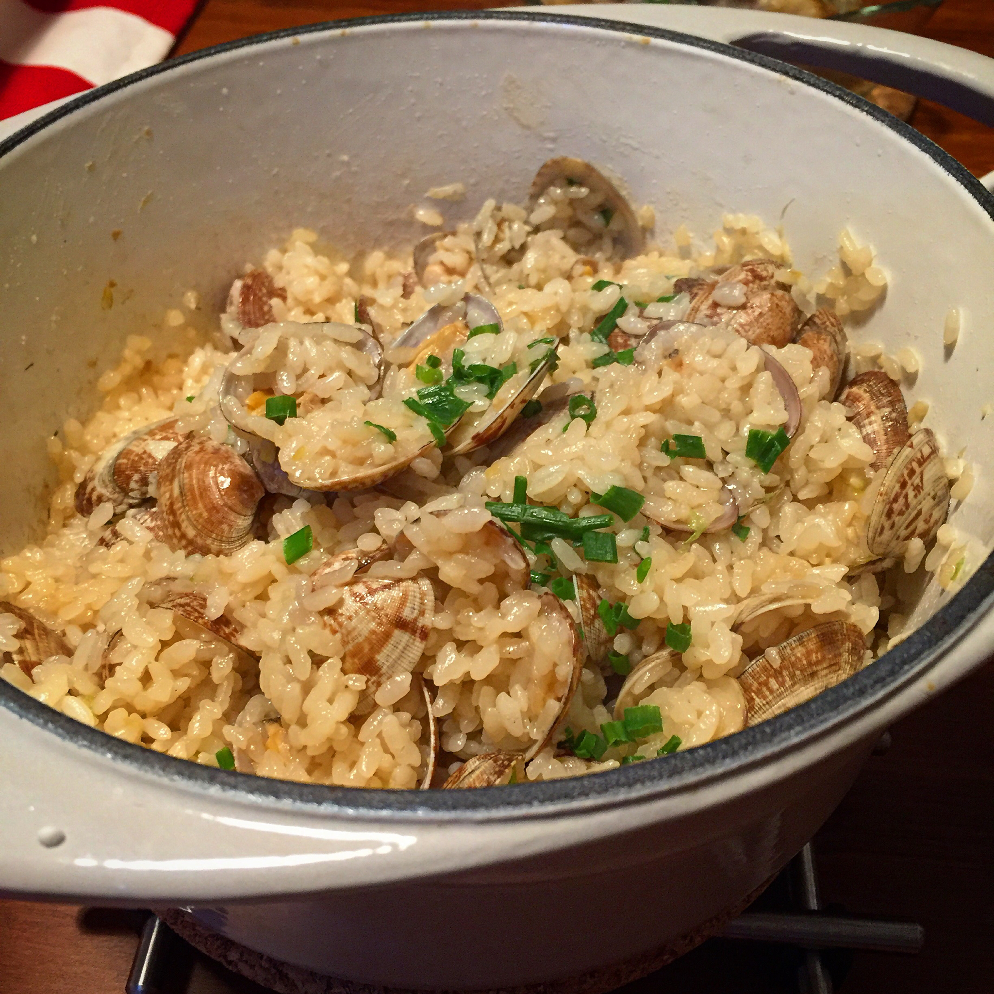 生姜蛤蜊炊飯