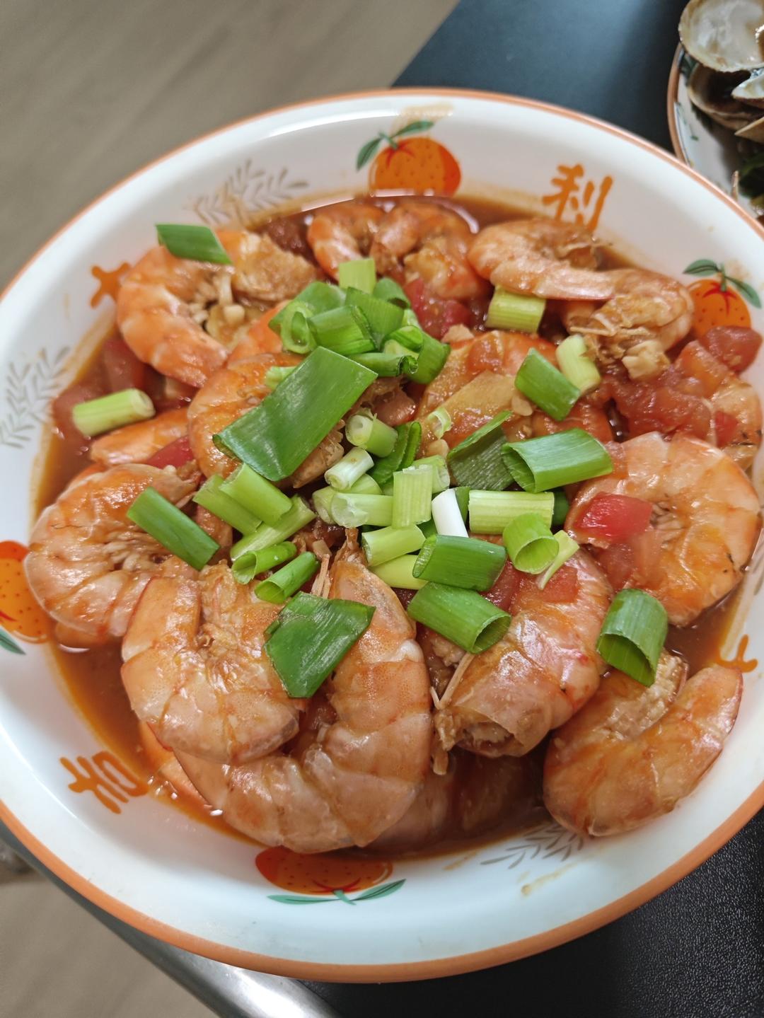 超超超级好吃的番茄大虾🍤