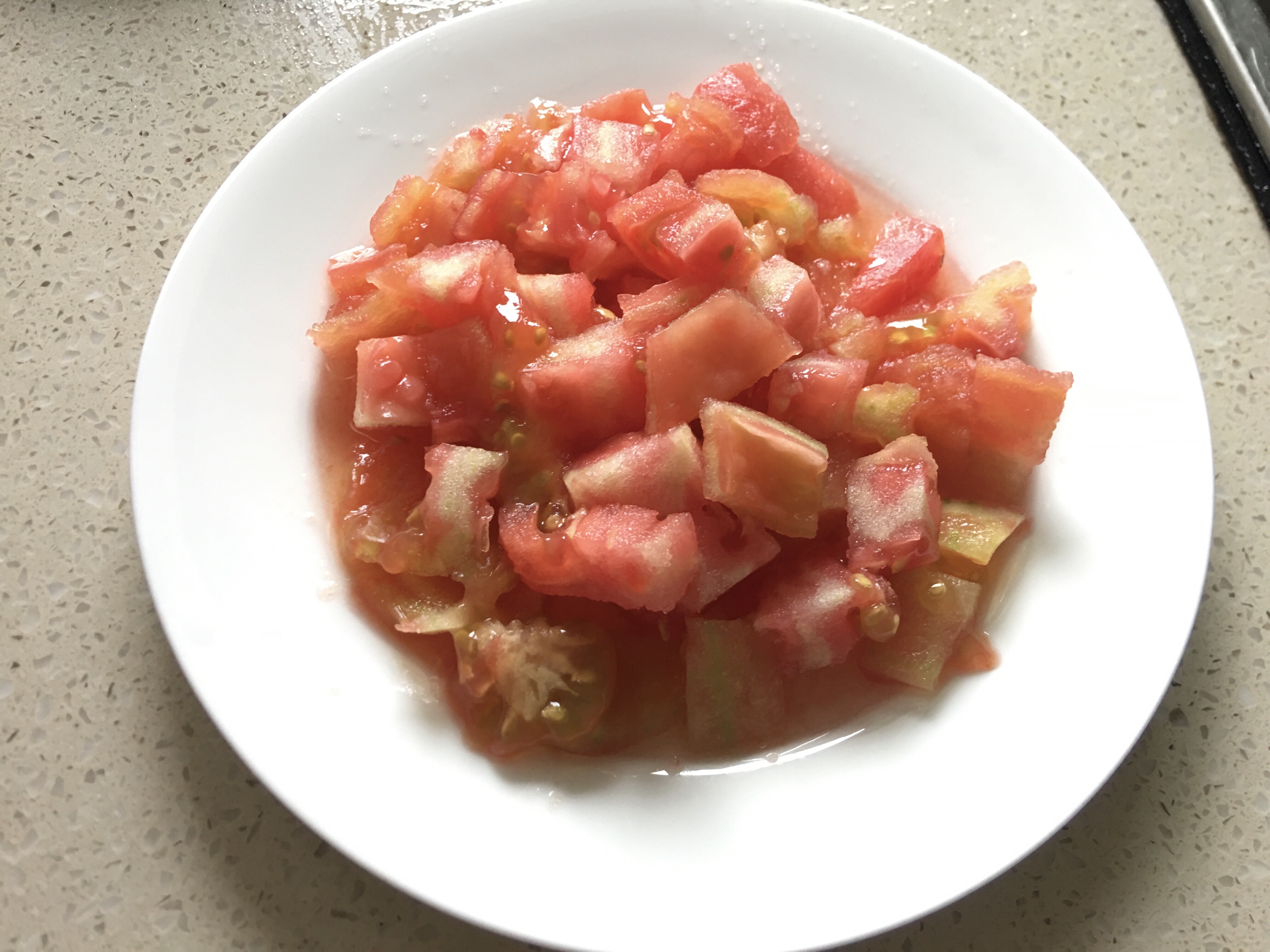 （宝宝辅食）开胃补钙的番茄豆腐汤的做法 步骤2
