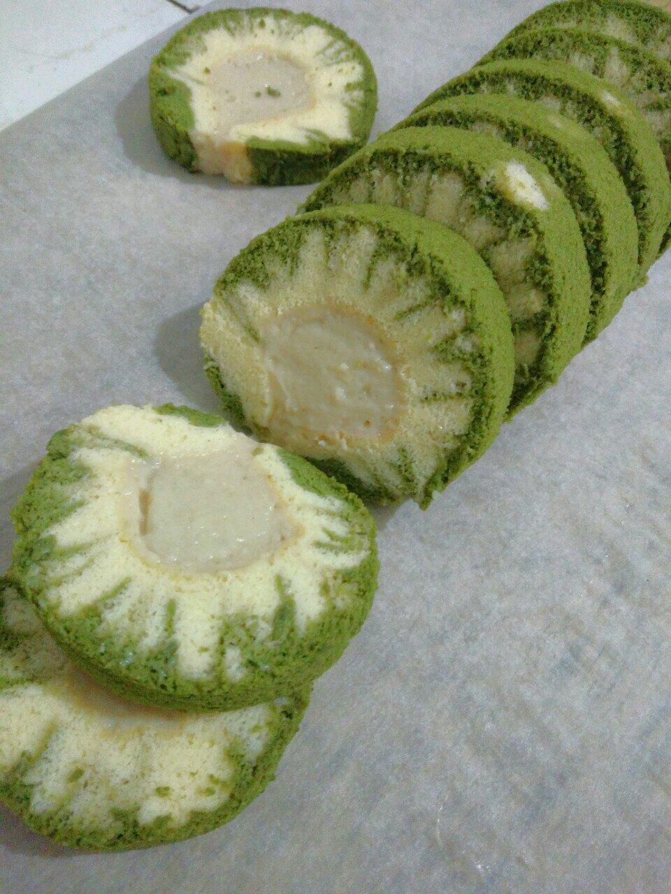 抹茶旋风蛋糕卷