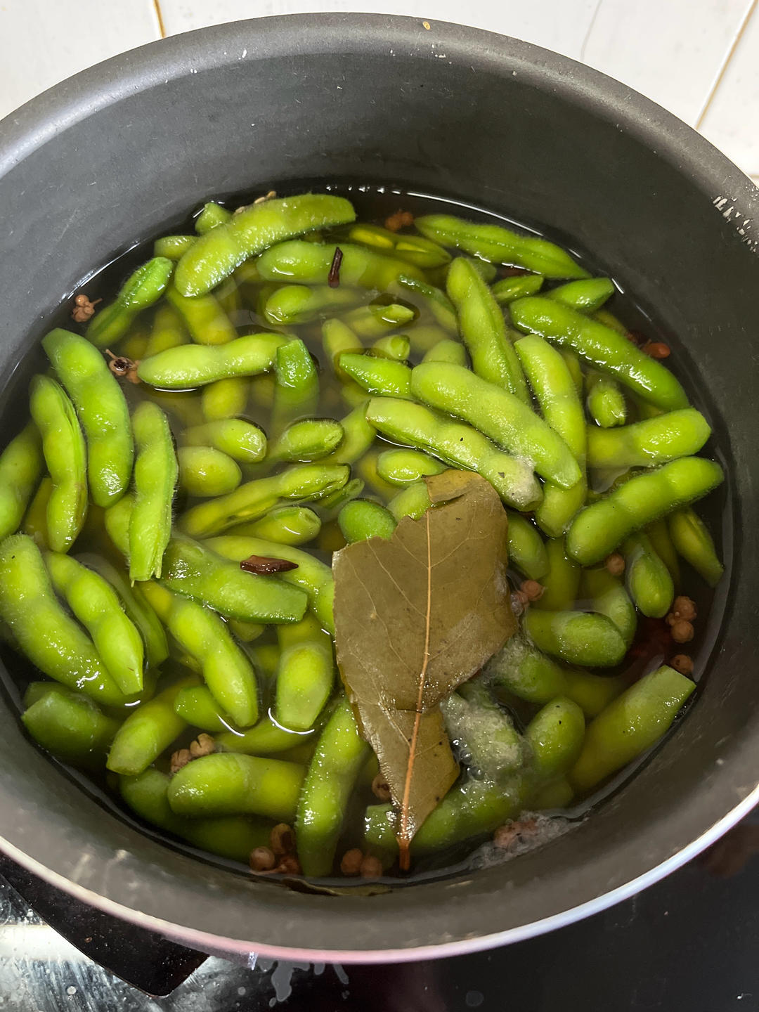 袁豆豆～煮毛豆（颜值高，味道好）