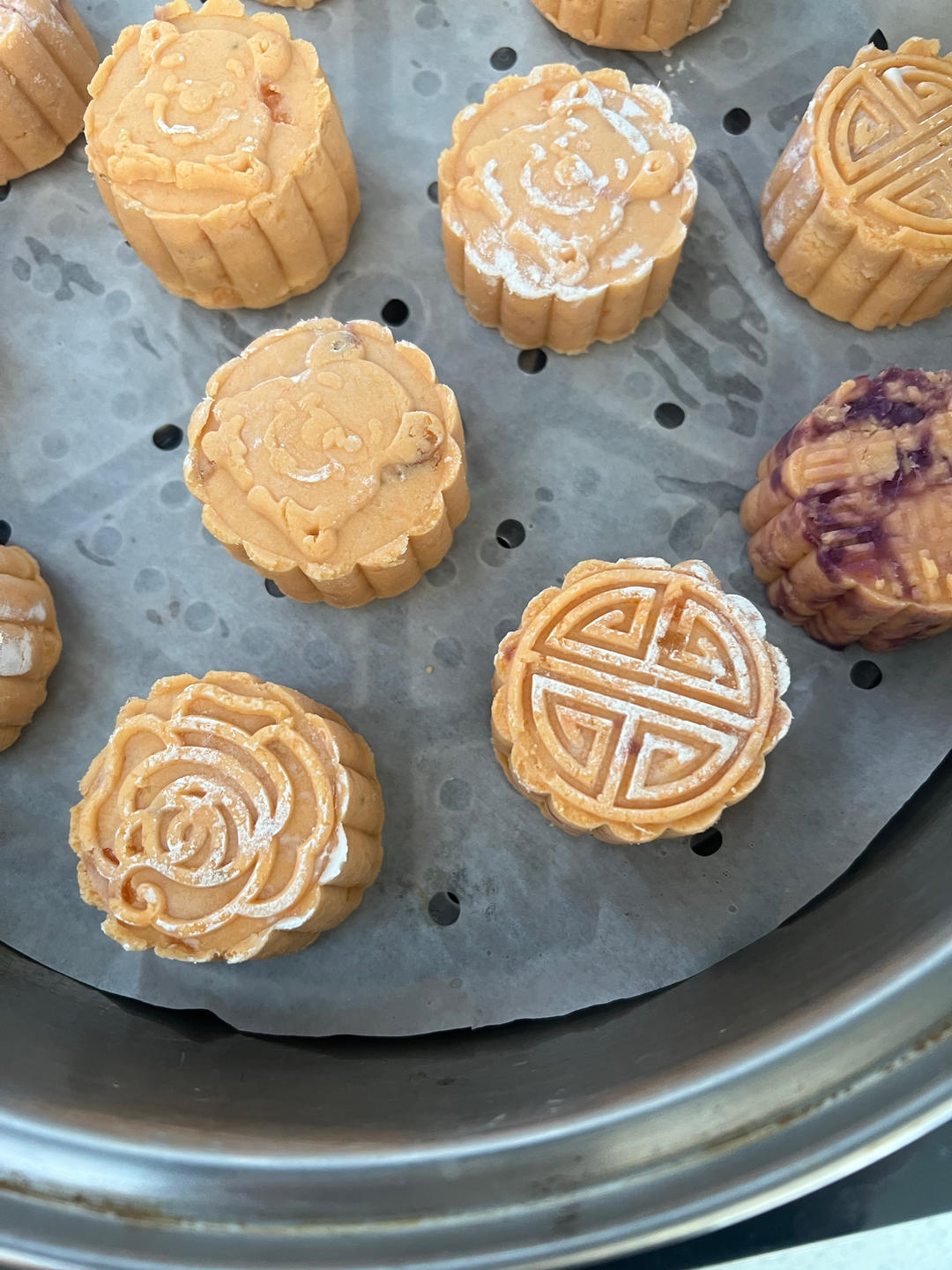 红薯糯米月饼|劣狐狐烘焙