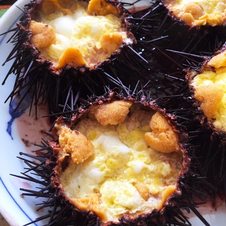 是你爱的秋天呀做的海胆蒸蛋