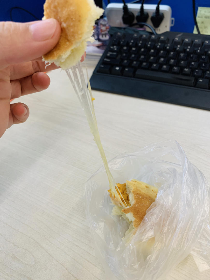 一次性发酵红薯拉丝面包