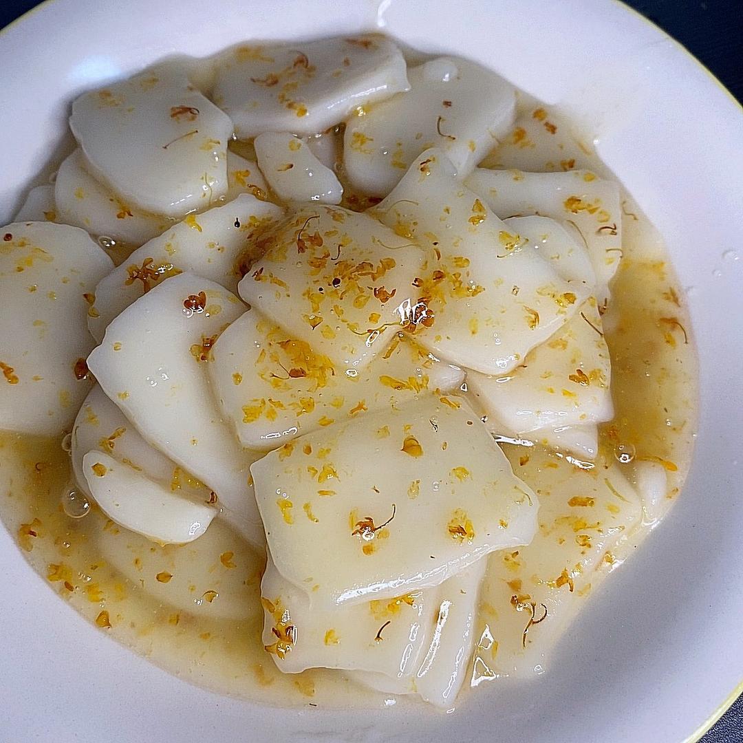 桂花年糕的做法步骤图 桂花年糕怎么做好吃 小钱今天也很甜呀 下厨房 桂花年糕的做法步骤图 桂花年糕怎么做好吃 小钱今天也很甜呀 下厨房