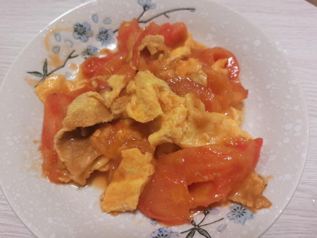 西红柿炒鸡蛋