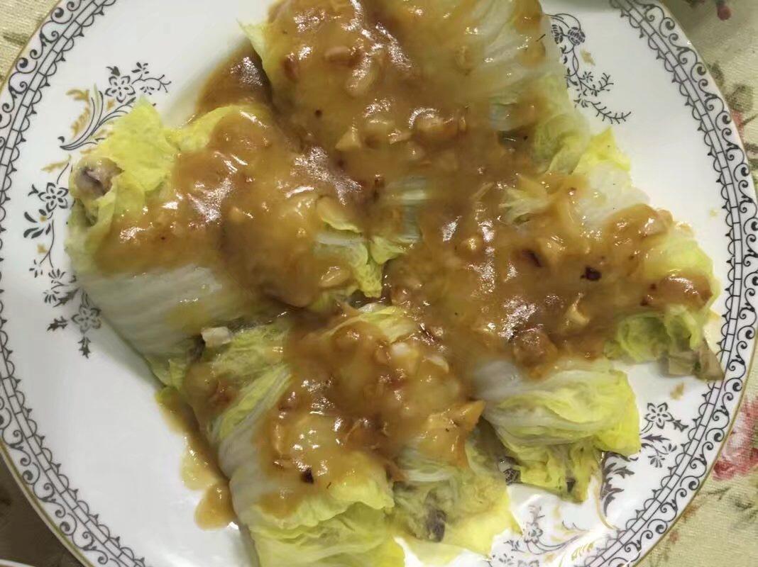 肉酿白菜卷