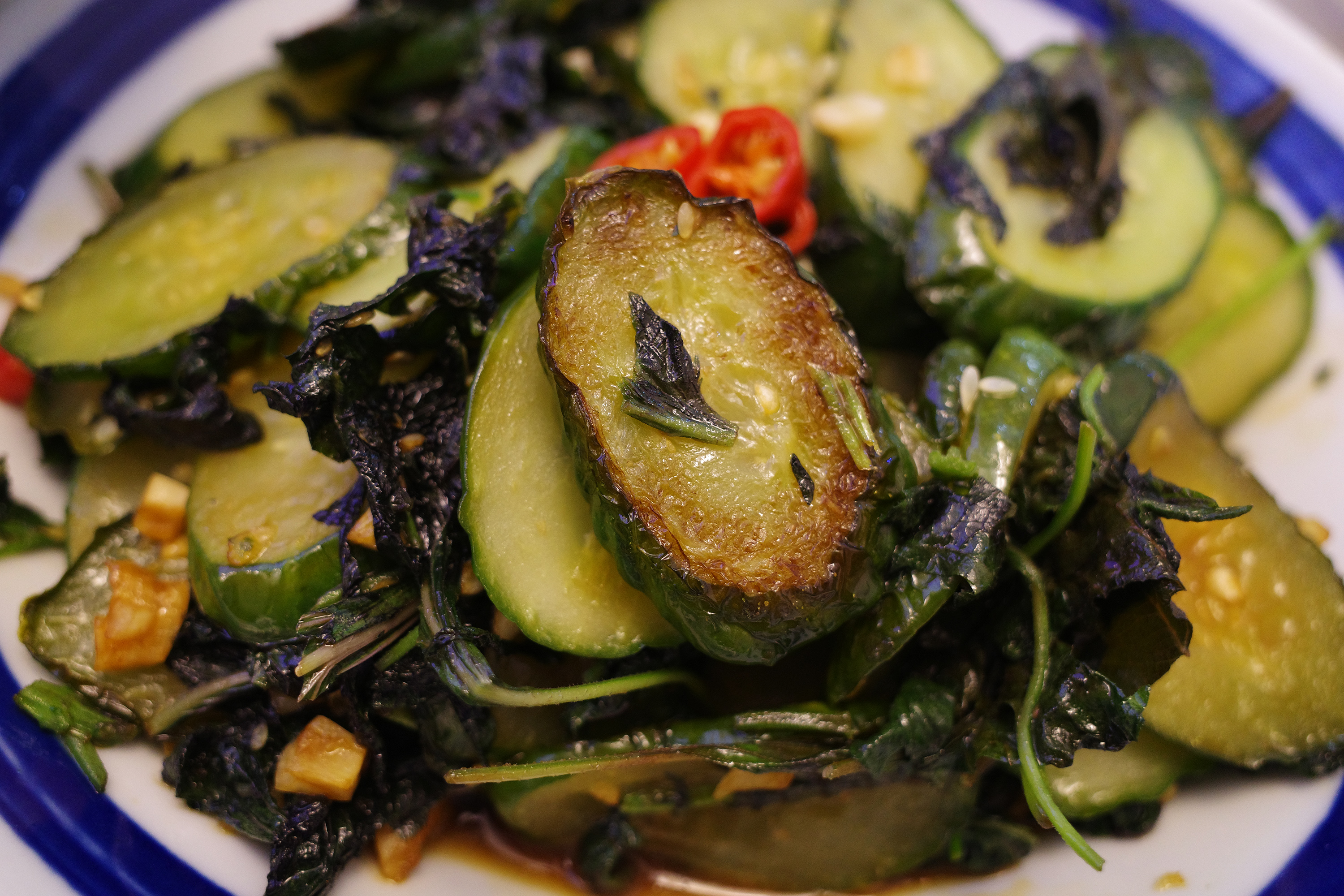 紫苏黄瓜：比肉还好吃的下饭素菜的做法