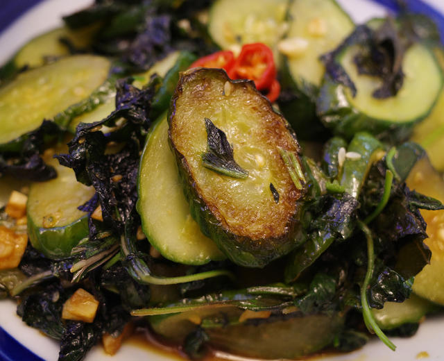 紫苏黄瓜：比肉还好吃的下饭素菜