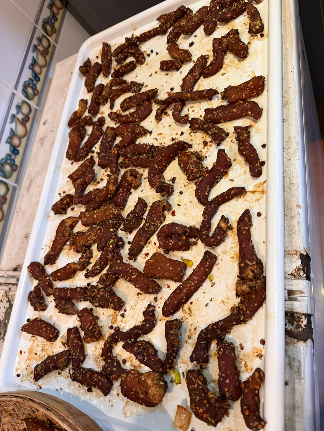 嘎嘎香！每年都会做的五香猪肉干！越嚼越过瘾