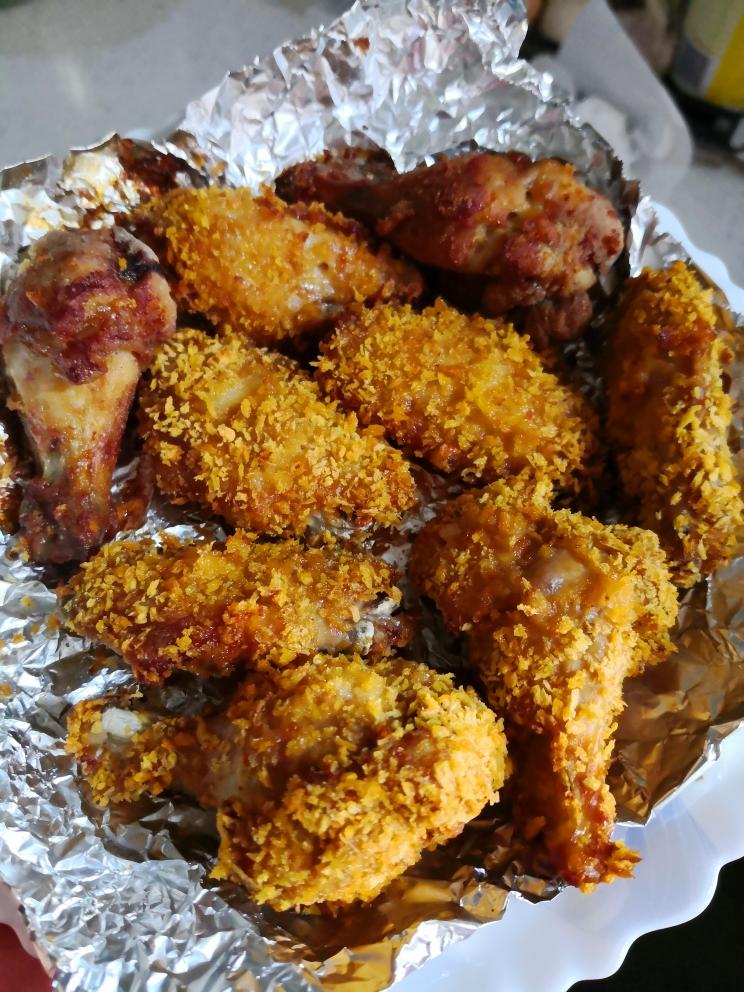 无油空气炸锅版鸡翅翅根