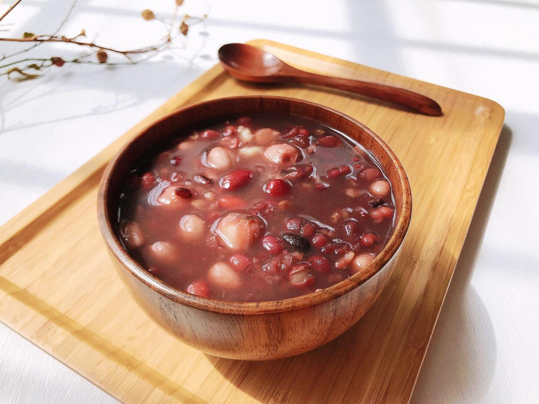 幸运晴天做的八宝粥高压锅腊八粥