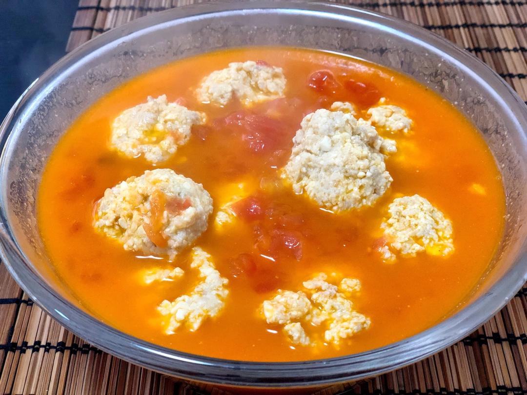 番茄丸子汤