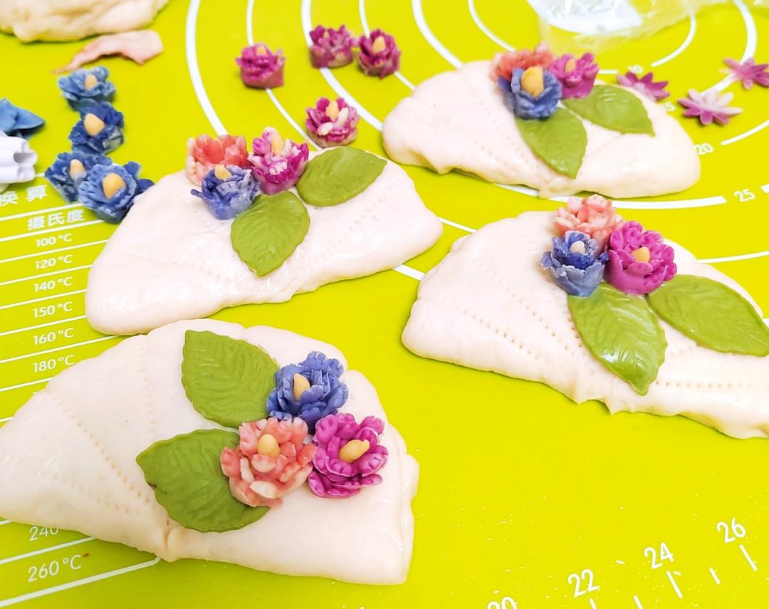 年味.中国风～牡丹花扇夹