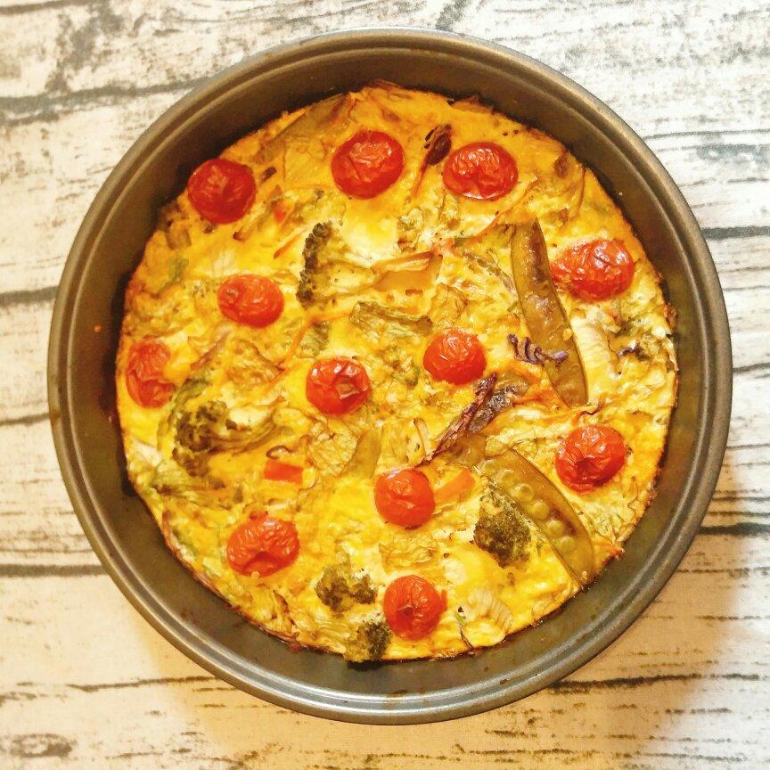 蔬菜烤燕麦（无油）