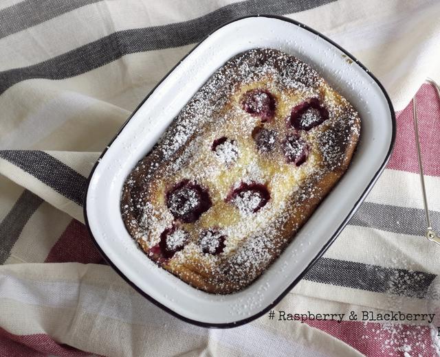 黑莓覆盆子克拉芙缇  Blackberry&Raspberry Clafoutis