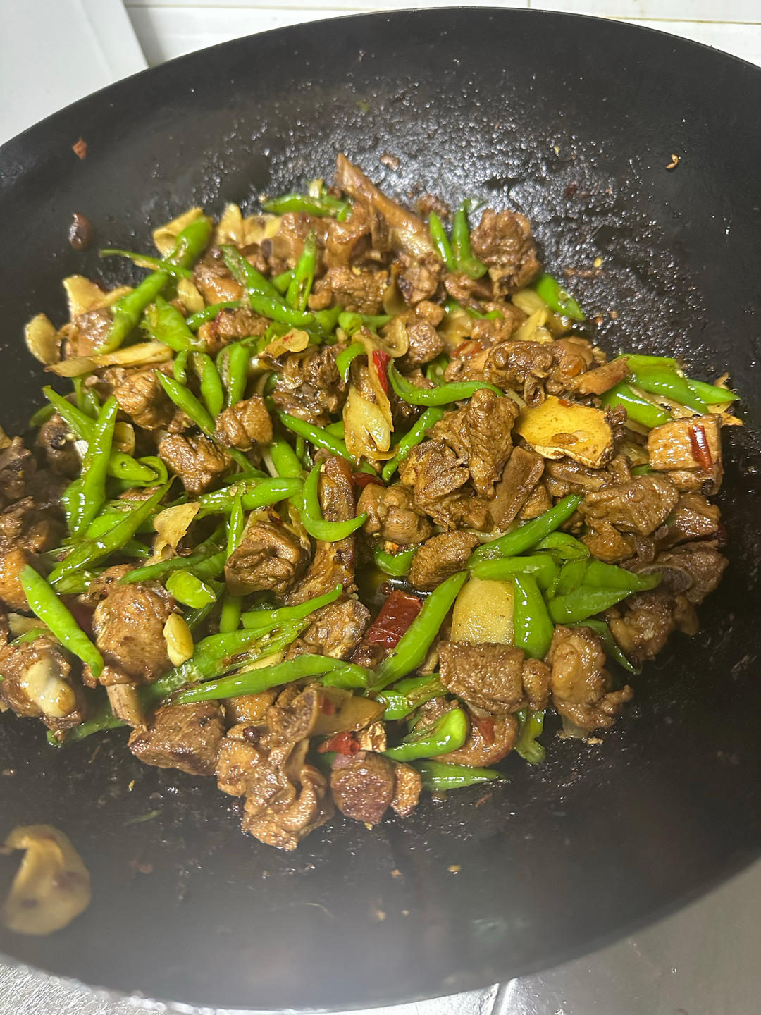 姜爆鸭子（子姜炒鸭子）