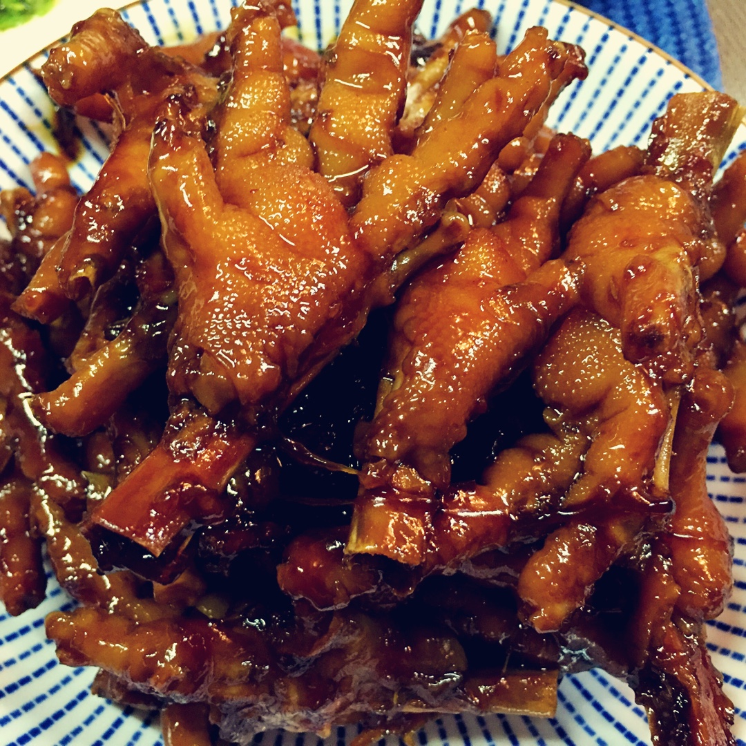 香辣卤鸡爪