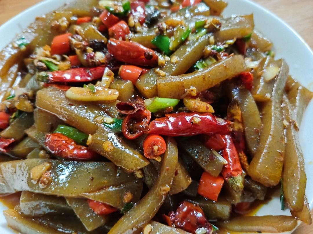 超好吃香辣魔芋豆腐❤️