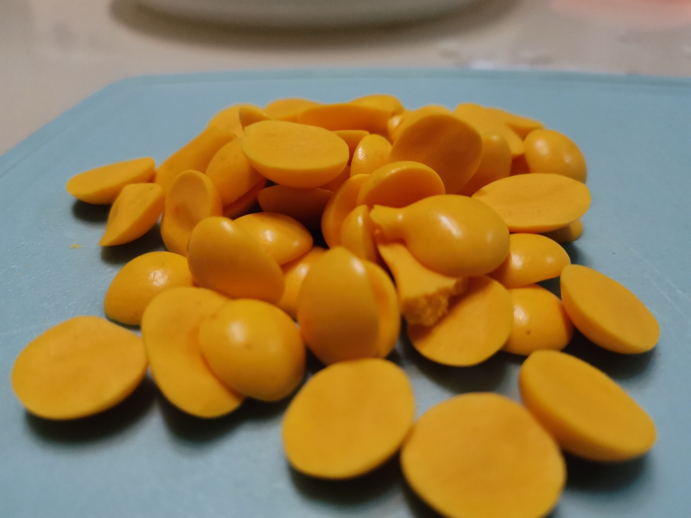 完完全全无添加的蛋黄溶豆的做法