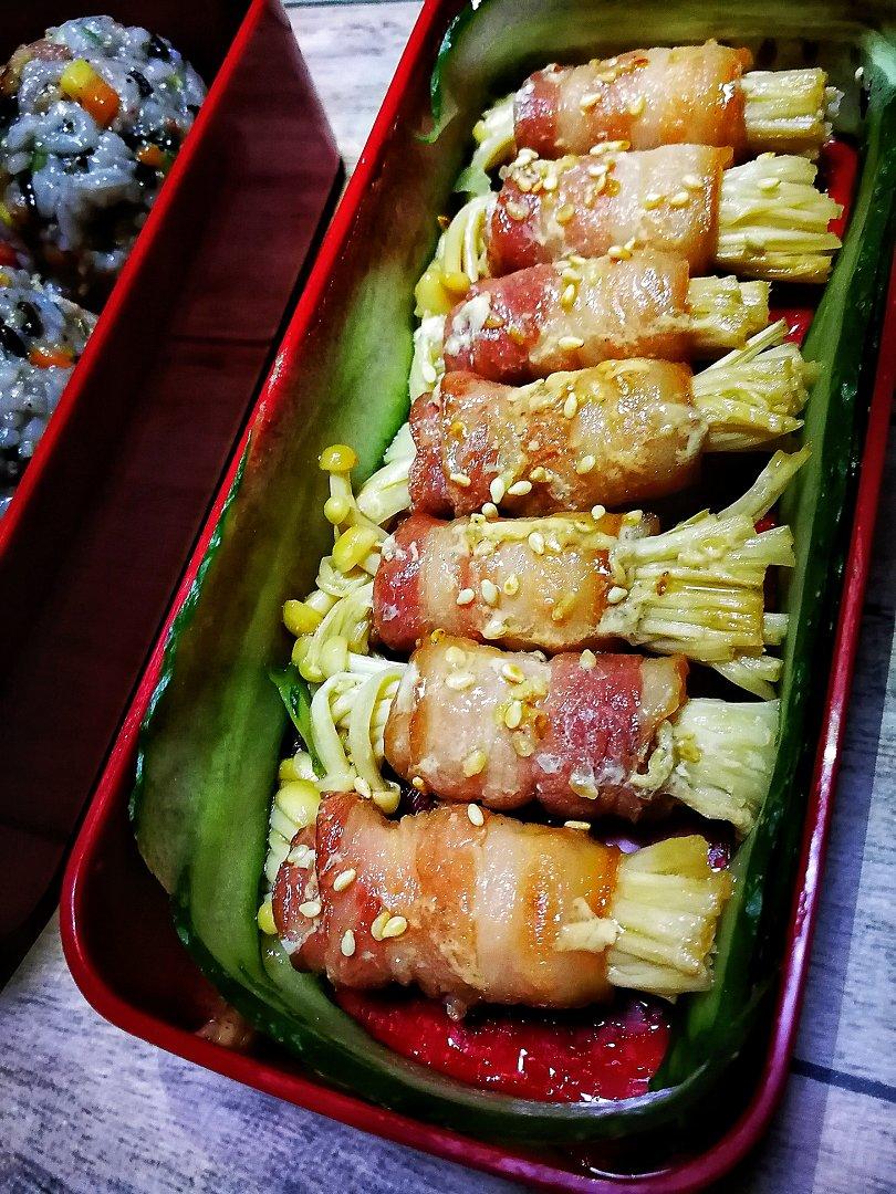 金针菇培根卷（烤箱）