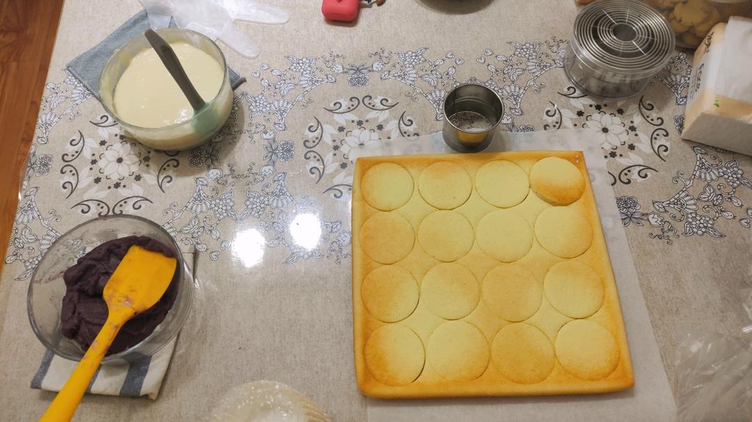 好利来同款芋泥雪贝｜附超快手免炒芋泥馅制作