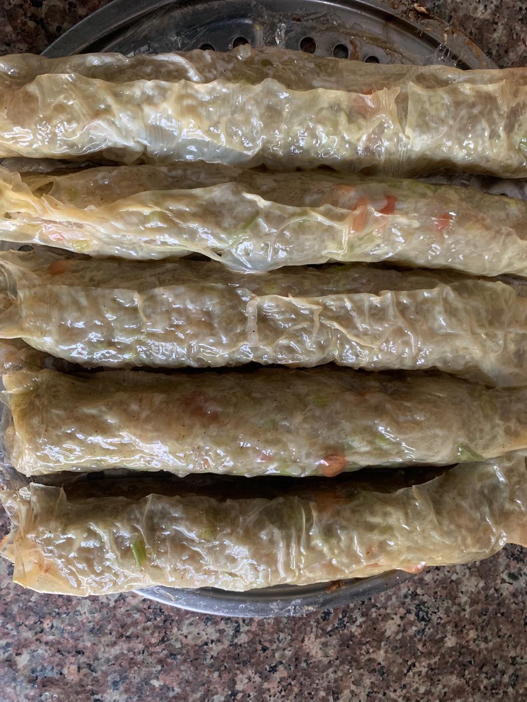 潮汕白萝卜卷的做法 步骤4