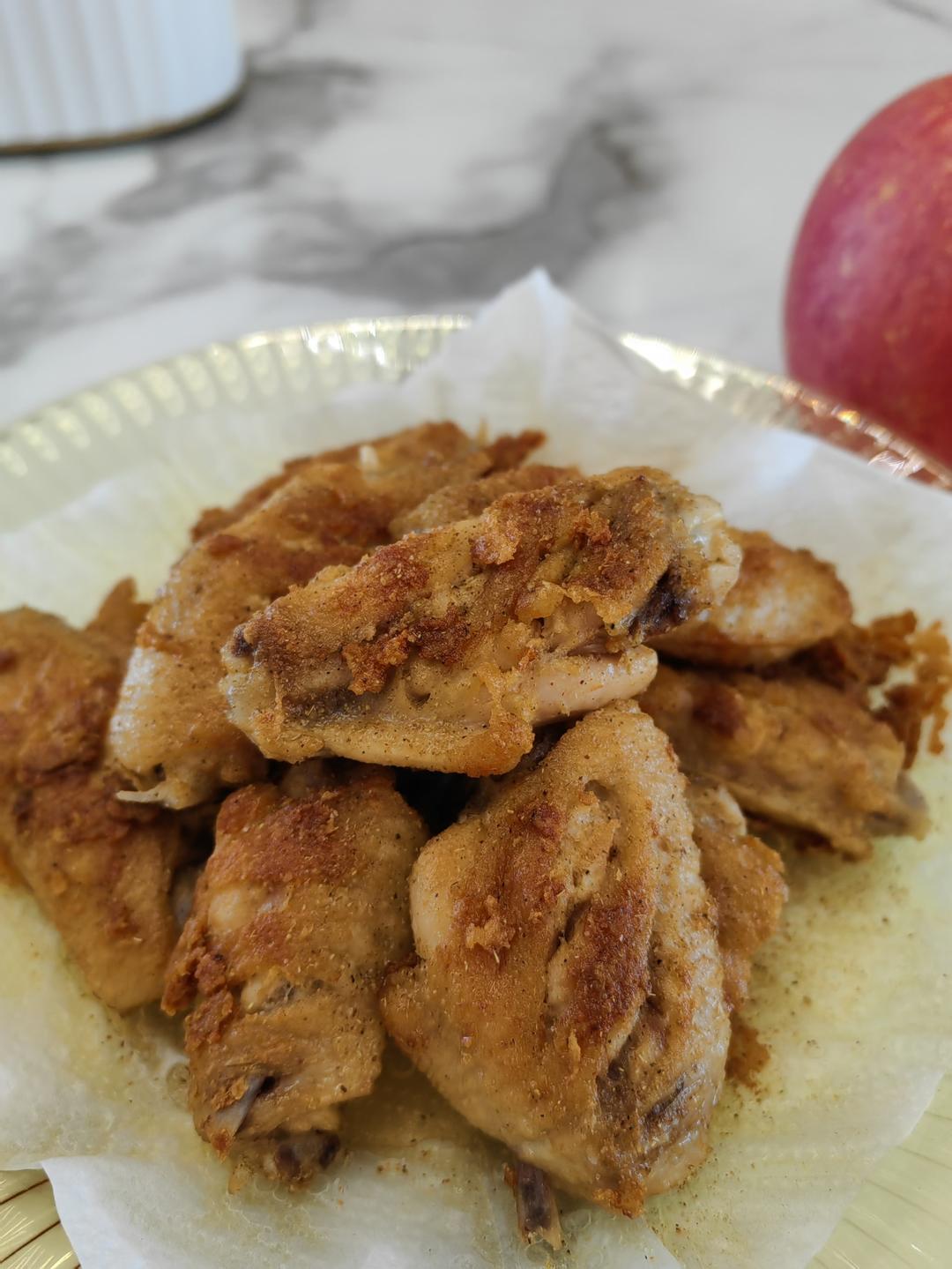巨巨巨好吃的椒盐鸡翅～酥脆多汁