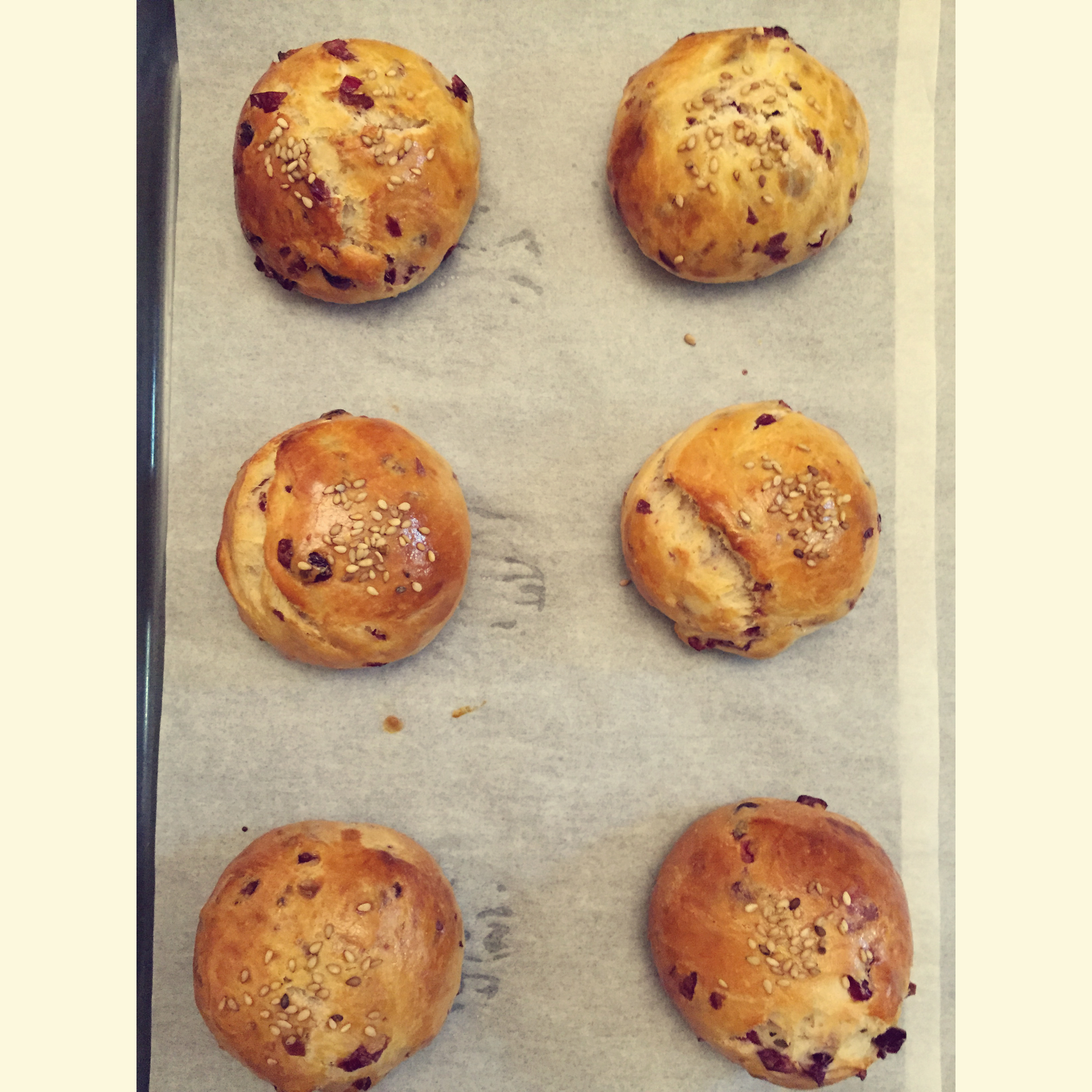 蔓越莓奶酪面包