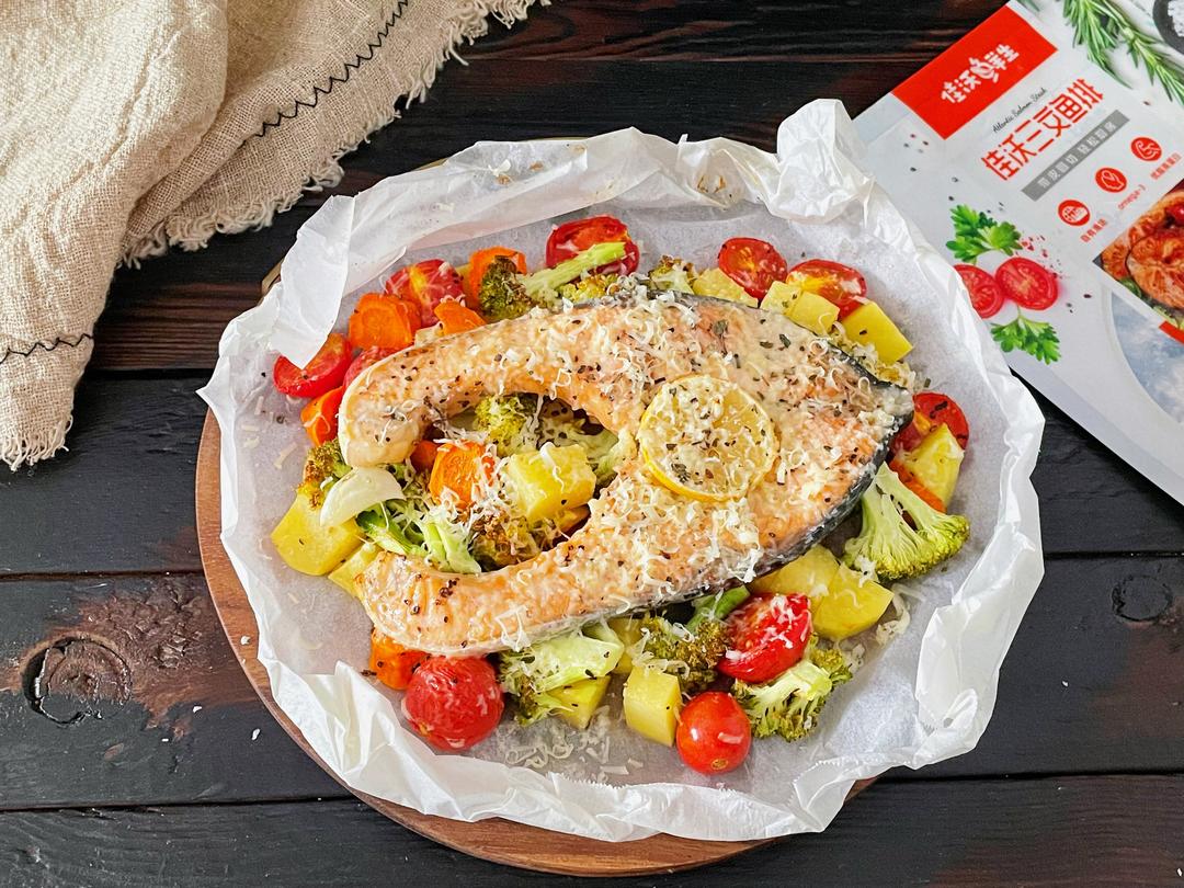 法式纸包三文鱼的做法