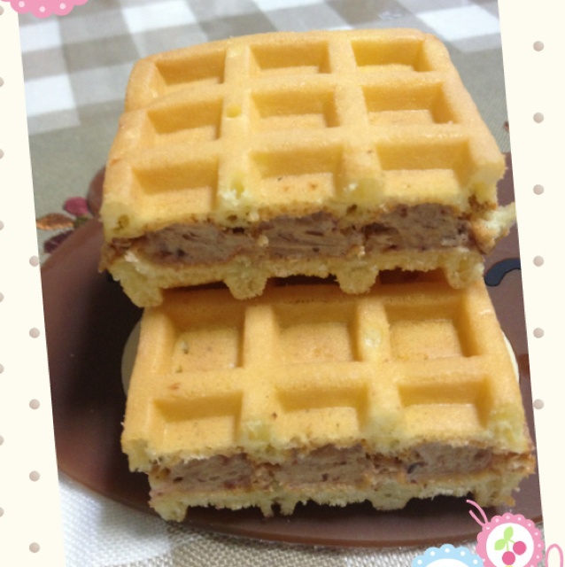 香草华夫饼