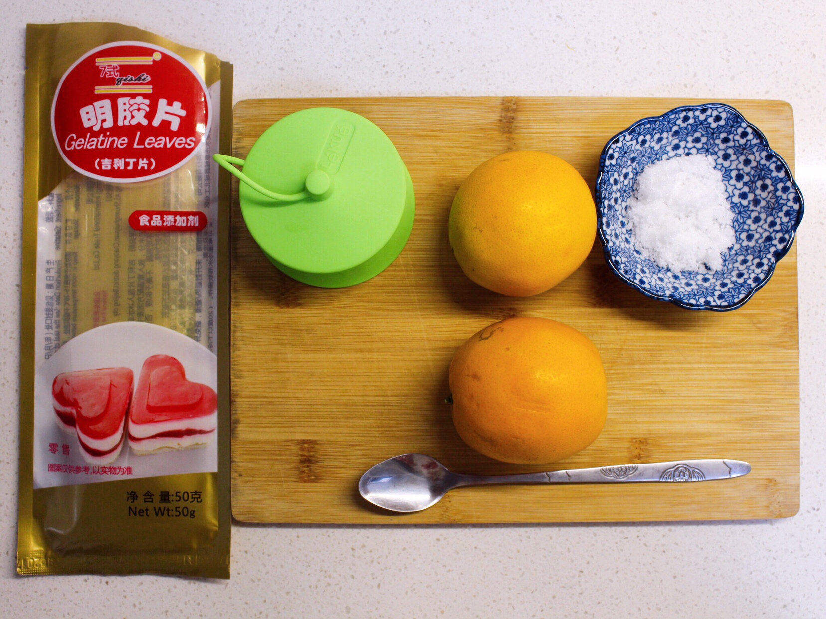 夏柑糖 | 秋天的橙子来制作甜品的做法 步骤1