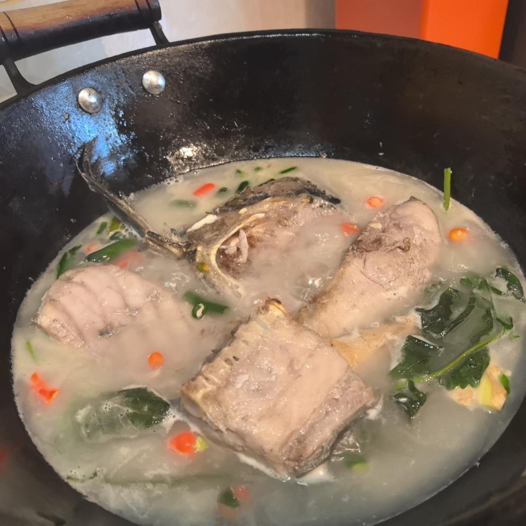 湘味煮鱼头，紫苏不能少