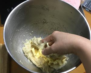 奶香小面包、奶香面包卷，两种整形方法……的做法 步骤7
