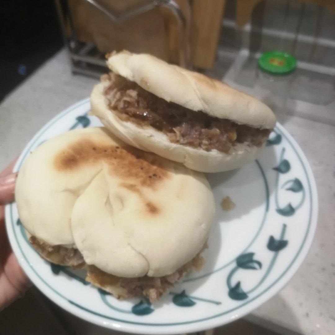 陕西风味小吃，肉夹馍