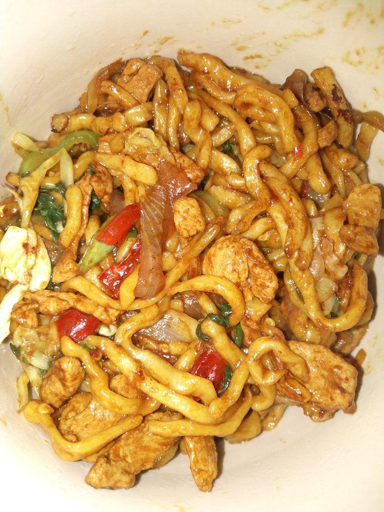 肉丝炒面