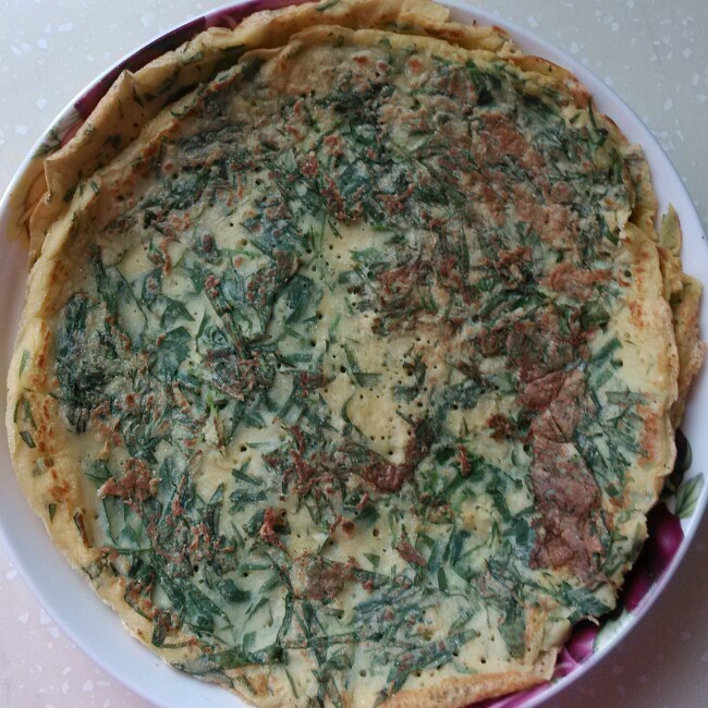 野菜鸡蛋饼