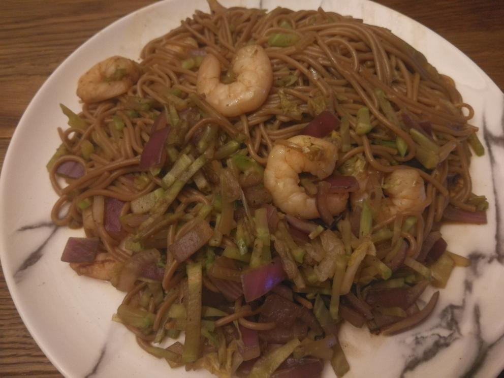 粗粮面!减脂好吃的粗粮炒面!的做法