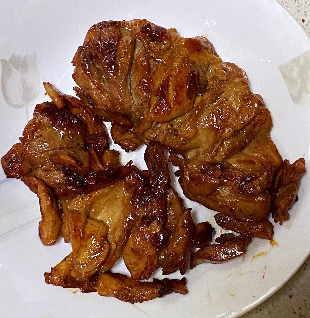 满口爆汁的叉烧鸡腿饭