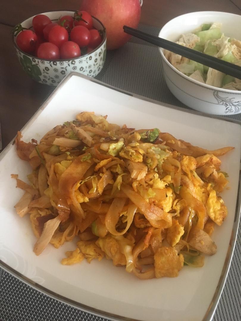 老北京素炒饼(肉炒饼)