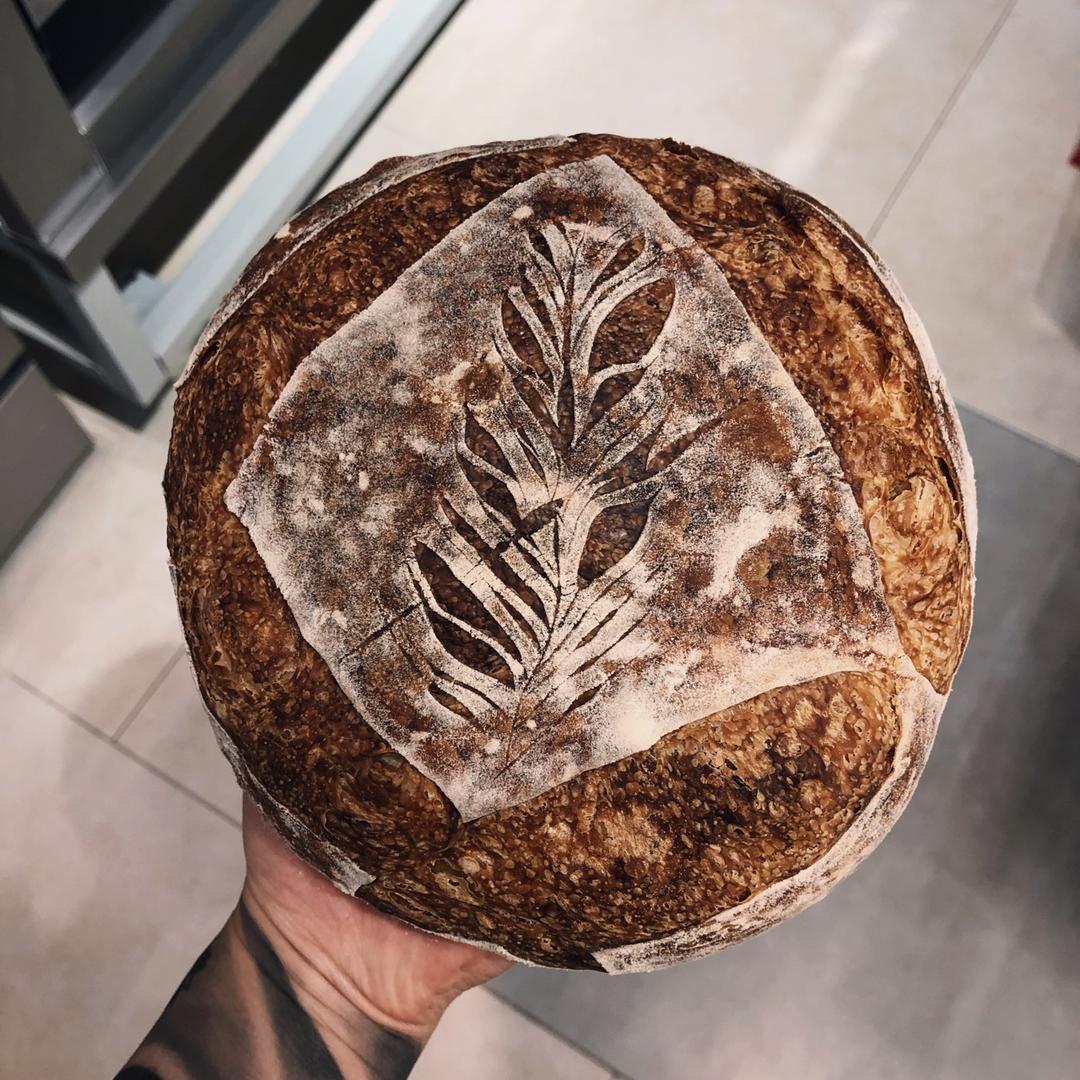 视频教程 天然酵种欧包 基础配方＆制作流程